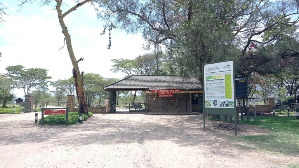 Lake Nakuru national park Gate