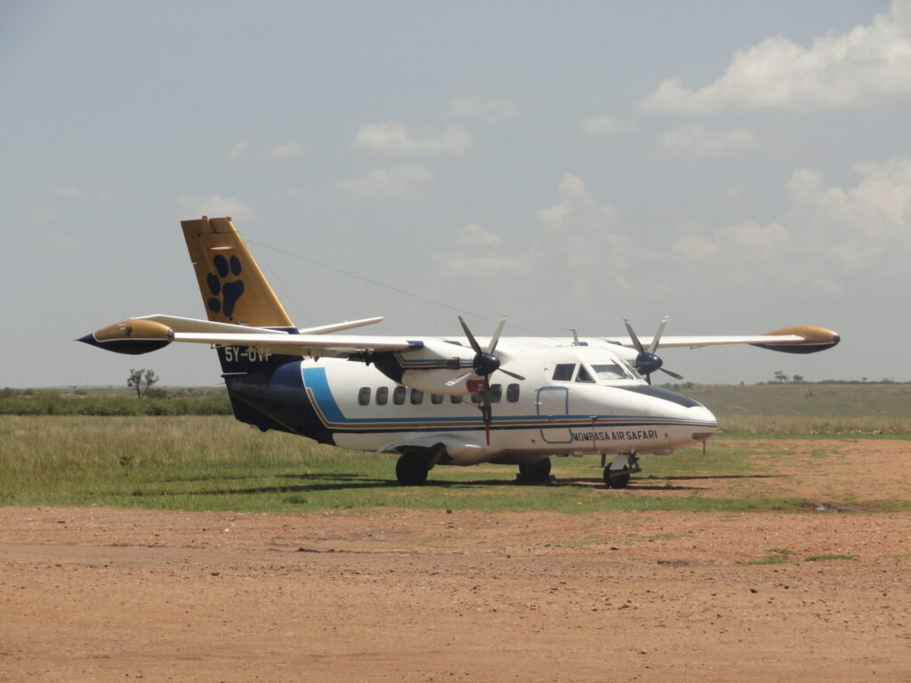 Flight to Diani