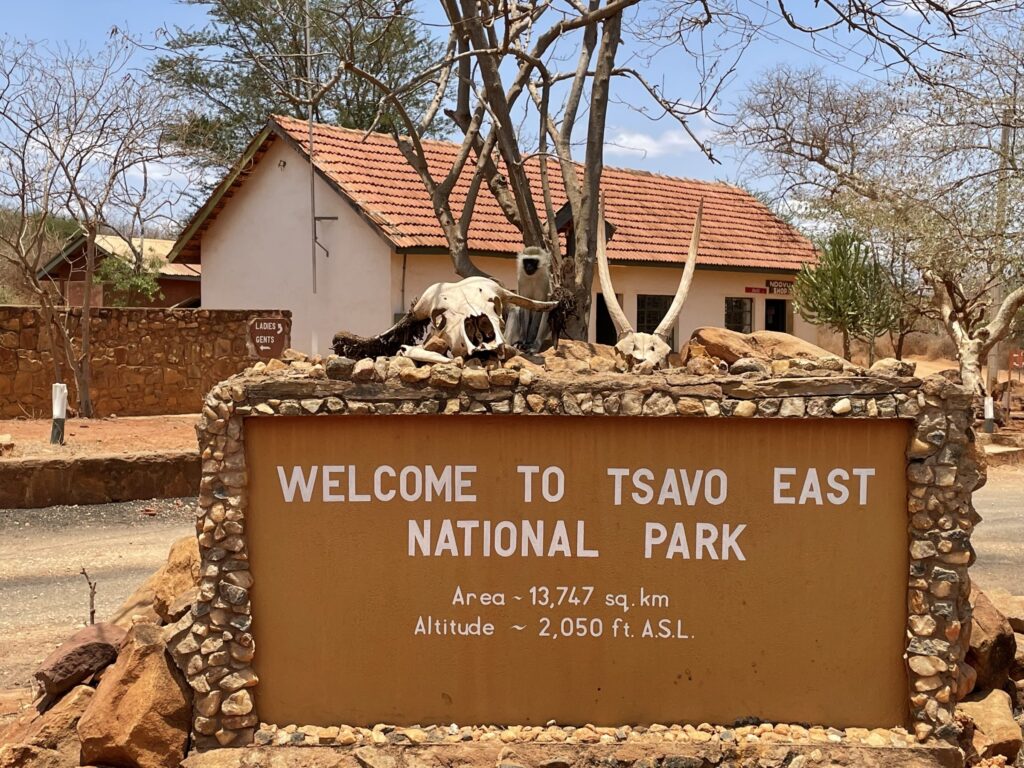 Tsavo east main gate